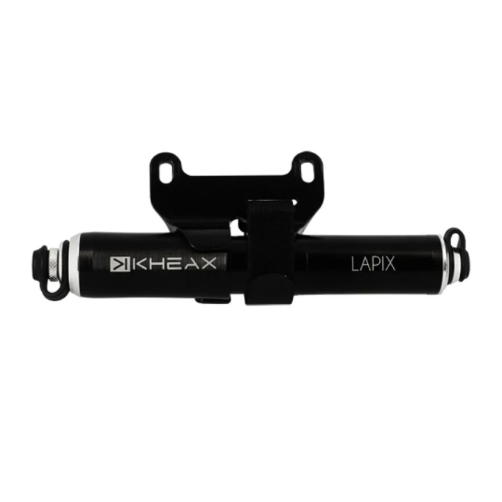 POMPE MINI VTT KHEAX LAPIX HV S TOUT ALU NOIR L185MM 90PSI/6.2BAR