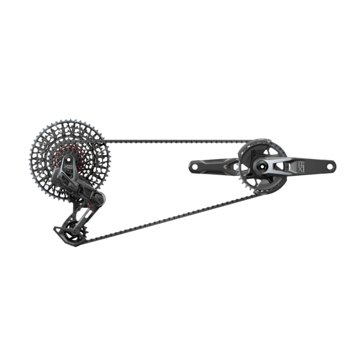 Groupe SRAM GX T-Type AXS Q174 CL55 DUB WIDE 32 Dents 2-Guards 170mm Cassette 10/52