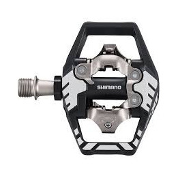 PEDALE VTT AUTOMATIQUE SHIMANO XT M8120 SPD GRISE