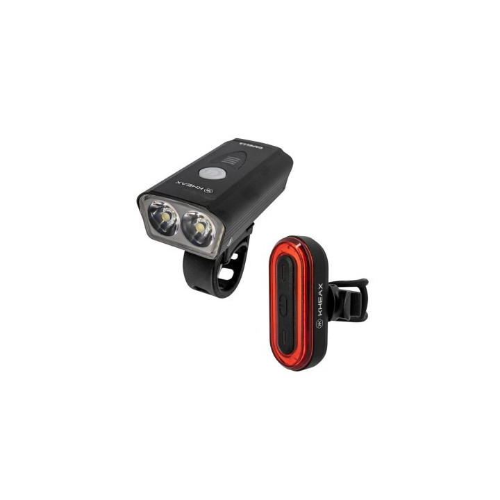 ECLAIRAGE VELO AV+AR KHEAX CAPELLA/TUBAN II 500/50L