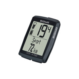 COMPTEUR VELO SANS FIL / GPS EOX VIEW 700 NOIR