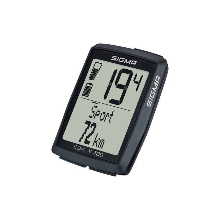 COMPTEUR VELO SANS FIL / GPS EOX VIEW 700 NOIR